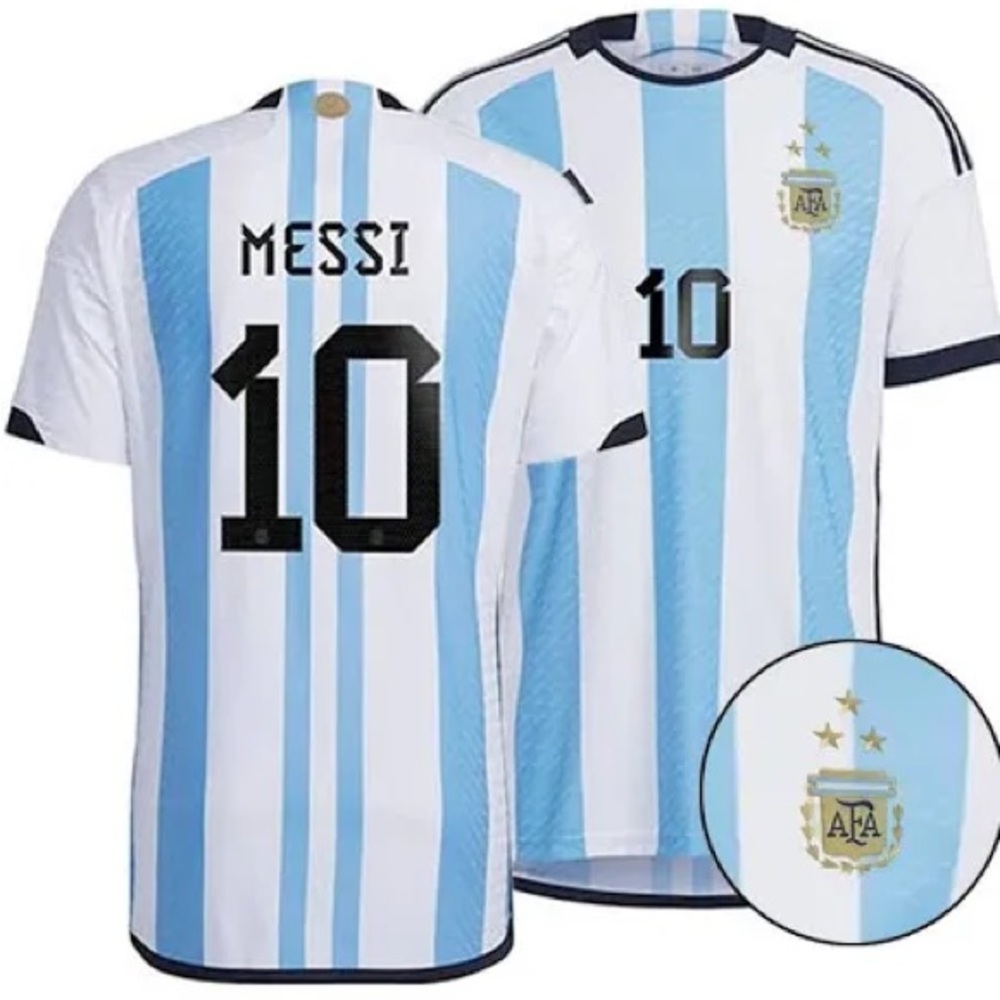 Argentina #10 Messi jersey